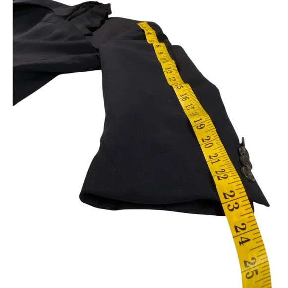 Ralph Lauren Black Pinstriped Men's Blazer, 39S - Picture 10 of 11